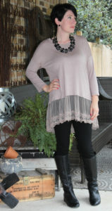 Sunday Style: Lace Trimmed Tunic by An Inspired Nest