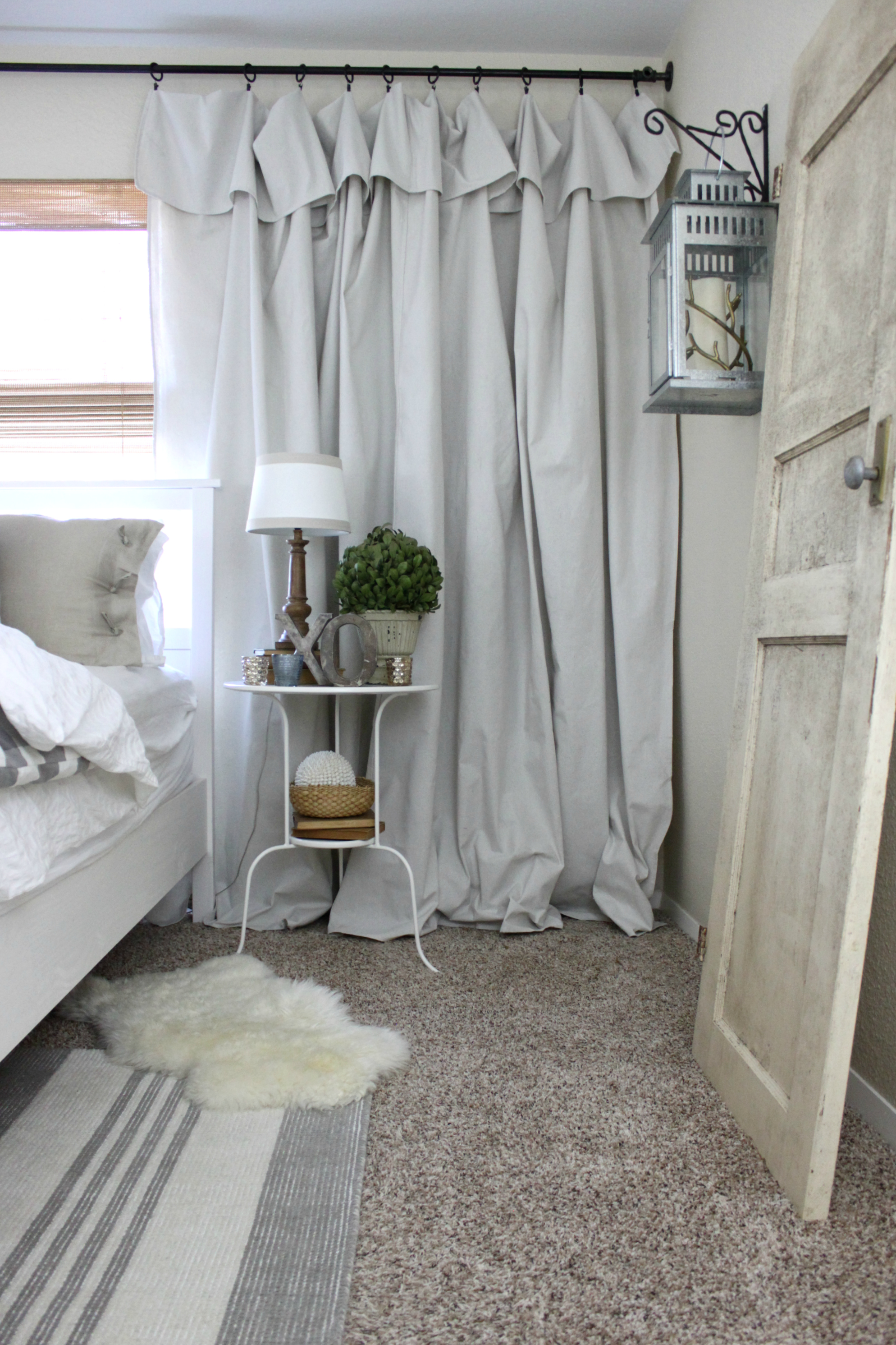 The Easiest Curtains You'll Ever Hang by An Inspired Nest